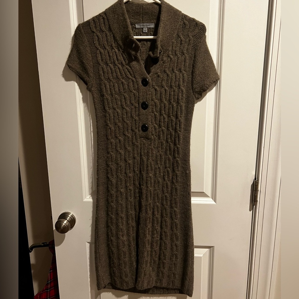 Wool sweater dress, Classiques Entier, size XS.